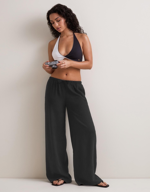 TALA - Soft Linen Drawstring Trousers
