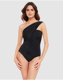 Magicsuit - Goddess One Shoulder Strapless Tummy Control Swimsuit