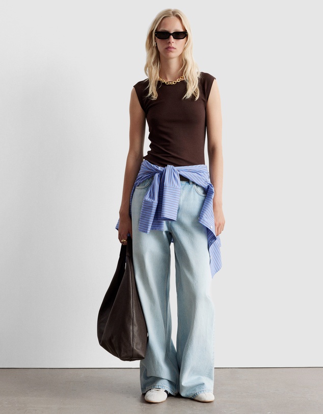 & Other Stories - Knitted Sleeveless Scoop-Neck Top