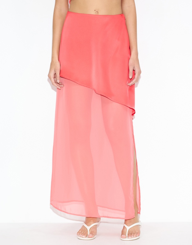 Dazie - Harper Satin Maxi Skirt