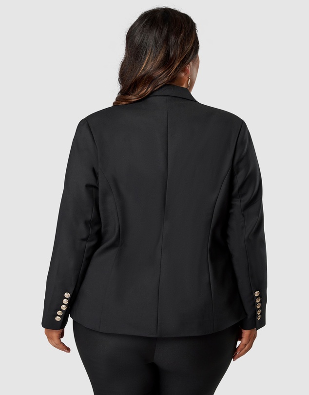 Something 4 Olivia - Madeleine Button Blazer