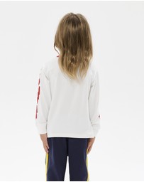Rock Your Kid - Rock Your Meowie David Long Sleeve T-Shirt