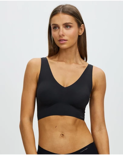 Calvin Klein - Invisibles Comfort Lightly Lined V-Neck Bralette