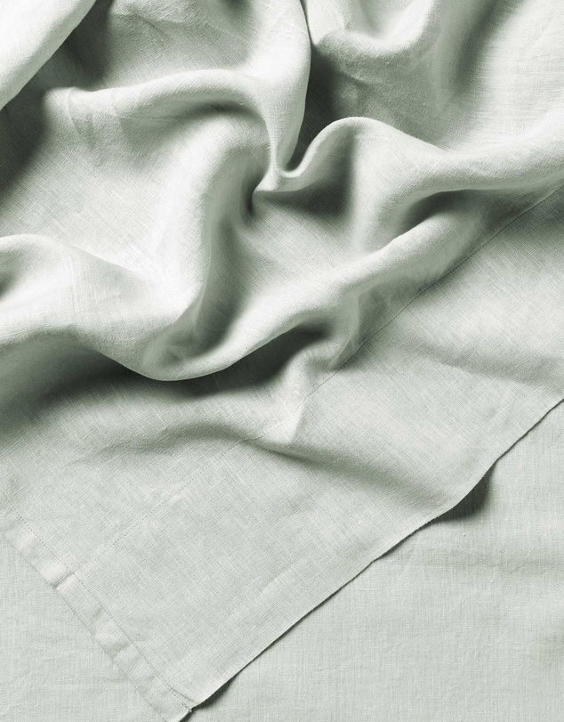 Aura Home - Emile Linen Flat Sheet