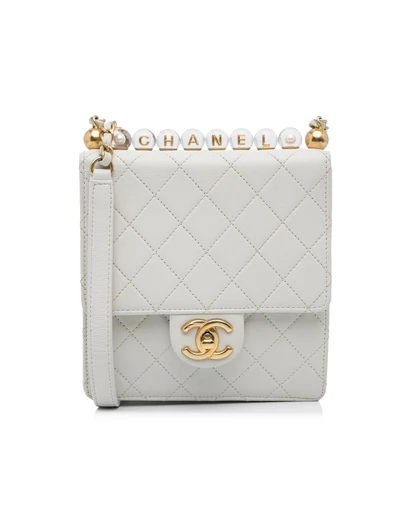 Pre-Loved by Azura Reborn - Pre-Loved Chanel Pearl Crossbody Bag