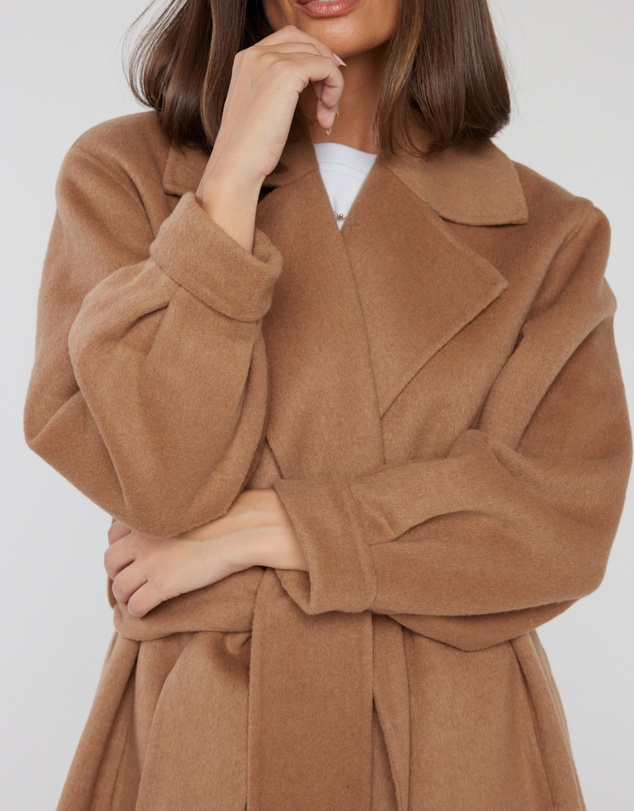ALEXANDRA - Rafel Coat Tan