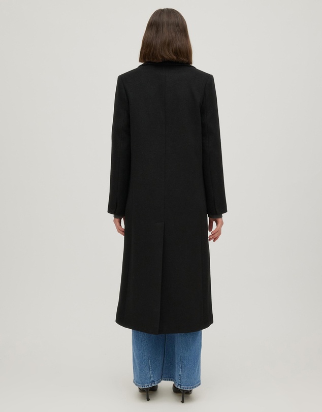 Revibe - Repaired Minima Esenciales Myra Wool Blend Coat - AU 12