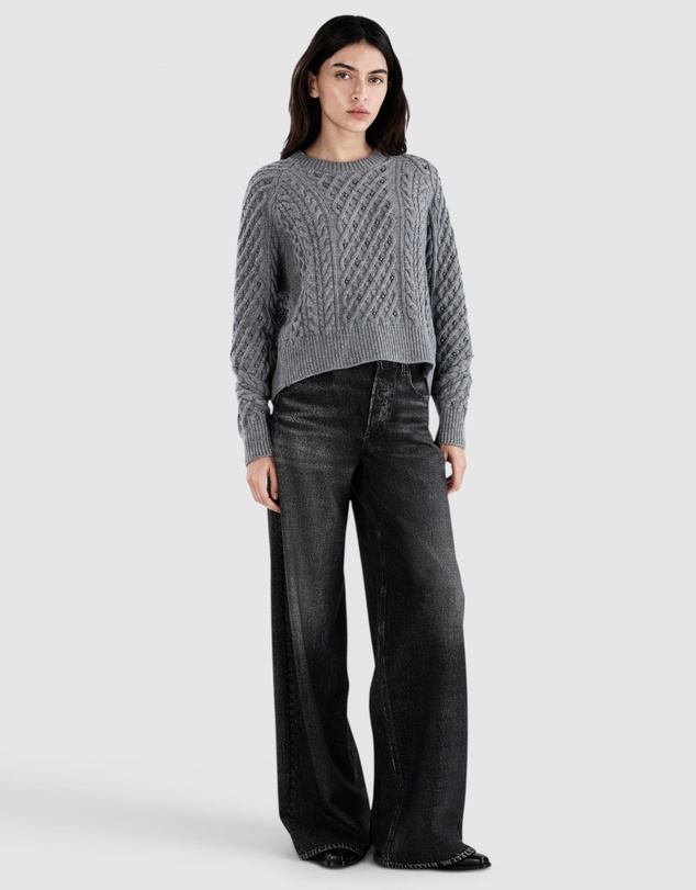 rag & bone - Liz Beaded Crewneck Sweater