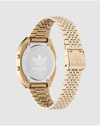 adidas Originals - Digital Two Gold-Tone Watch