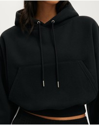 Cotton On Body Active - Plush Cropped Bubble Hoodie