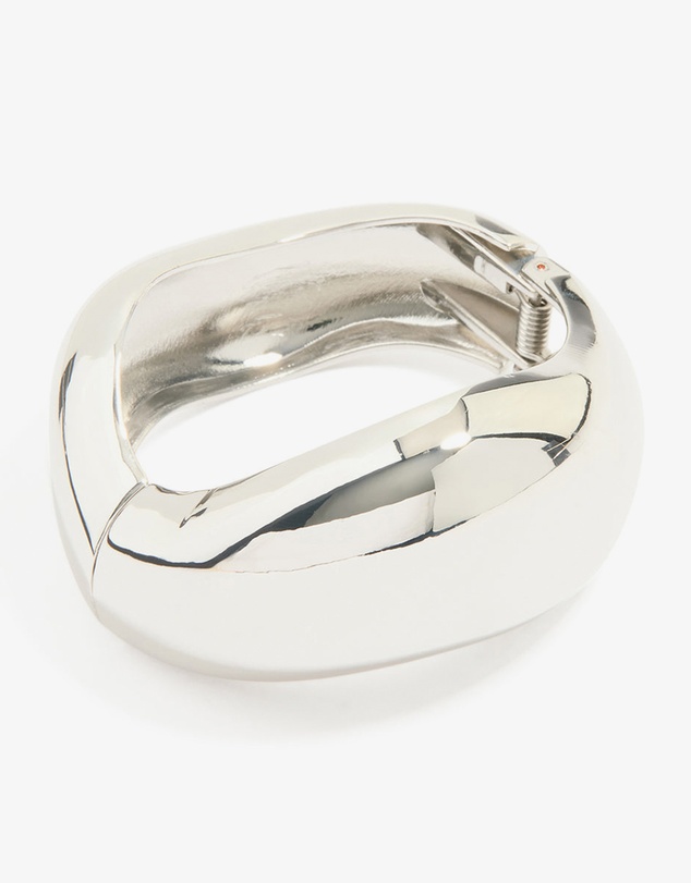 Lovisa - Silver Organic Small Wave Bangle