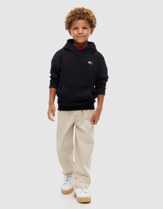 Tommy Hilfiger - Kids Unisex 8-16 Flag Logo Hoodie - Teens