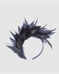 Max Alexander - Modern Navy Racing Fascinator