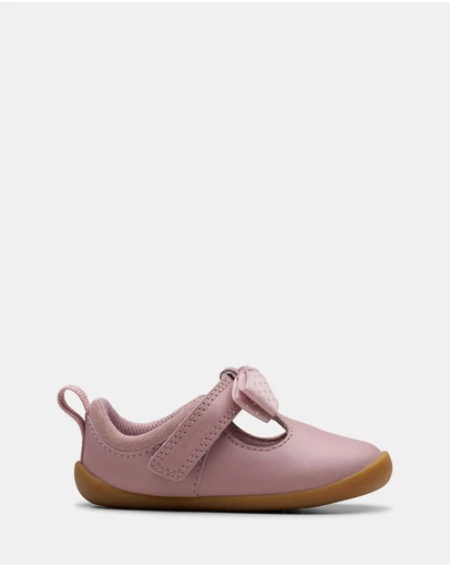 Clarks - Roamer Trim (T) Dusty Pink