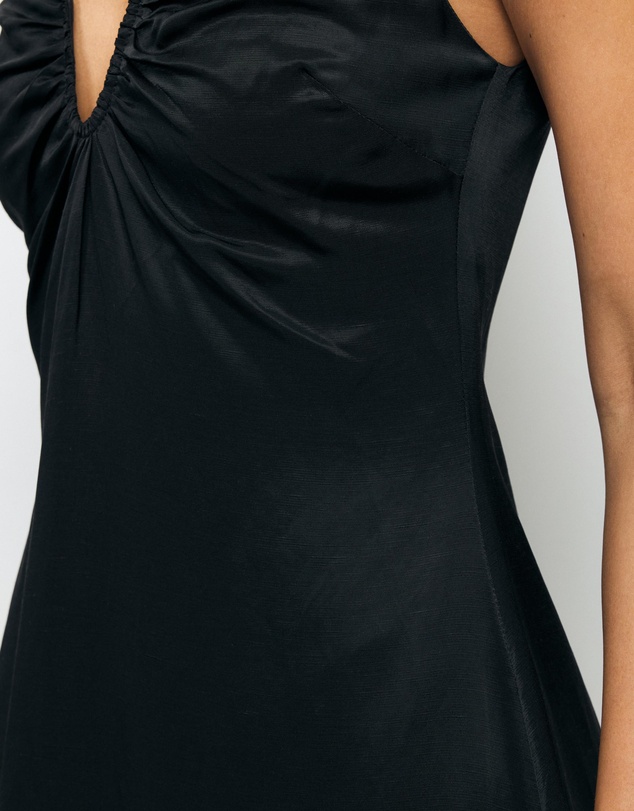 AERE - Soma U-Neckline Midi Dress