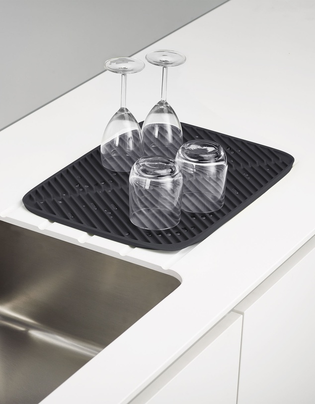 Joseph Joseph - Flume™ Large Folding Draining Mat (Grey)
