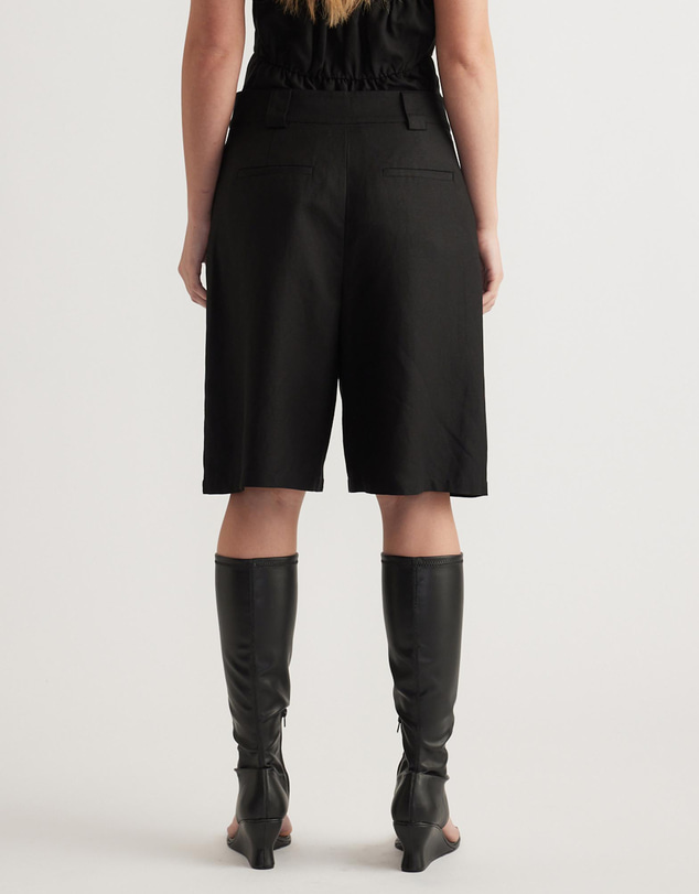 Decjuba - Gwen Linen Blend Shorts