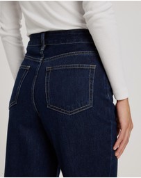 Atmos&Here - Mary Mid Rise Straight Leg Jeans