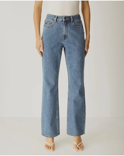 Atmos&Here - The Ultimate High Rise Straight Jeans