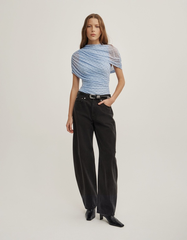 Witchery - Mesh Cape Top