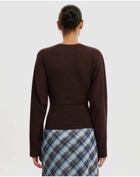 Cotton On - Blair Batwing Long Sleeve Top