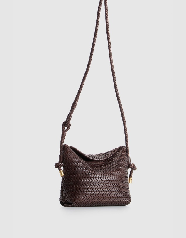 Evity - Allegra Weave Mini Crossbody Bag
