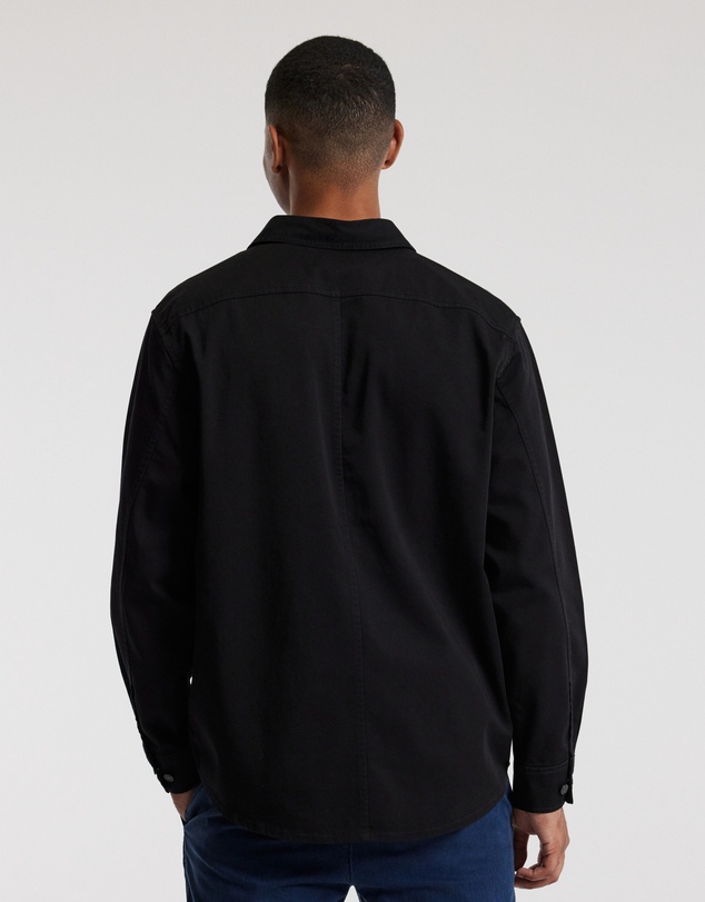 Calibre - Cotton Double Pocket Shirt Black