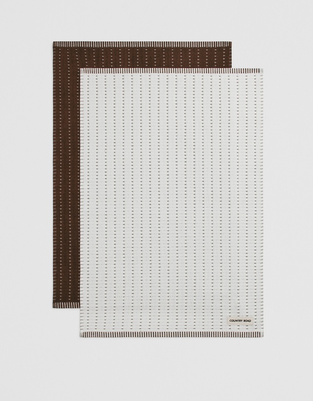 Country Road - Mira Australian Cotton Tea Towel Pack Of 2