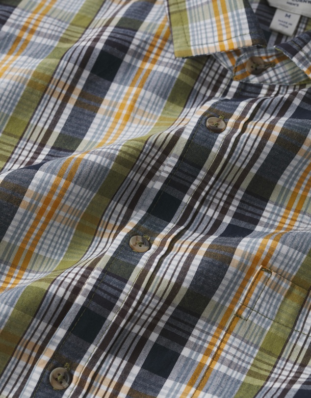 Seasalt - Men's Banyan Checked Cotton Shirt