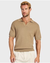 Academy Brand - Sanders Knit Polo