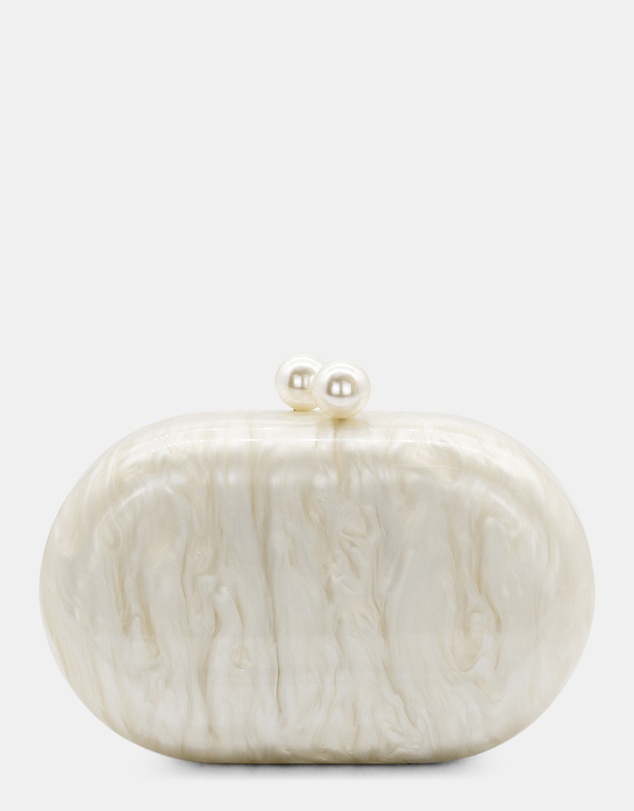 Morgan & Taylor - Lisa Clutch in White