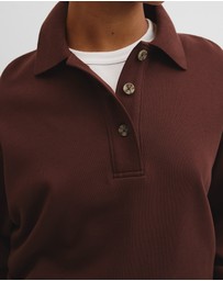 Country Road - Australian Cotton Polo Sweat