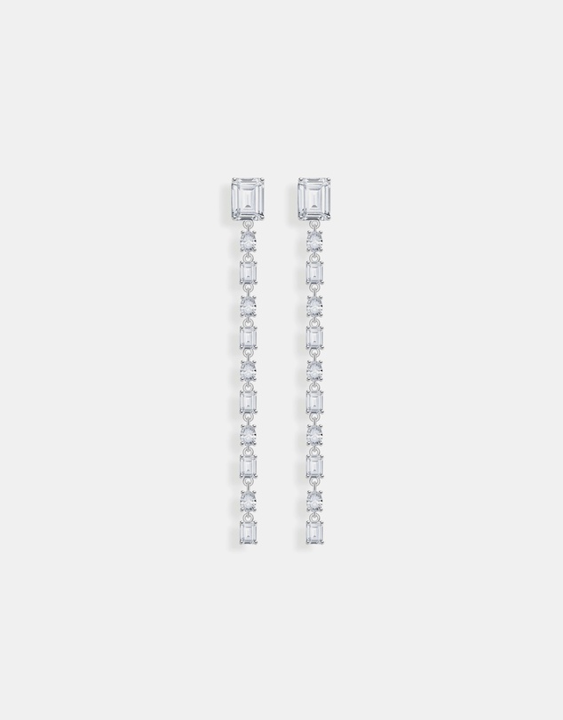 THOMAS SABO - Drop Earrings with white stones silver