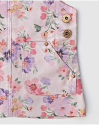 WITH LOVE FOR KIDS - Hazel Denim Pinafore Dress - Babies - Kids