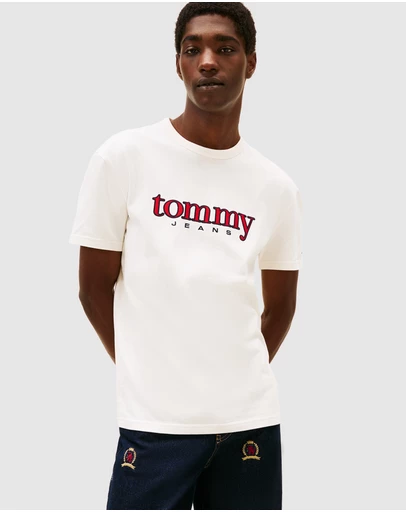 Tommy Jeans - Regular Appliq Graphic SS Tee