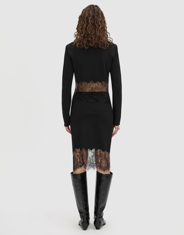 CAMILLA AND MARC - Cayana Lace Knit Skirt