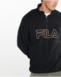 Vintage by The Real Deal - Pre Loved - Vintage 90s FILA Quarter Zip Fleece Sweatshirt