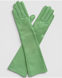 High Heel Jungle - Milana Opera-Length Leather Gloves