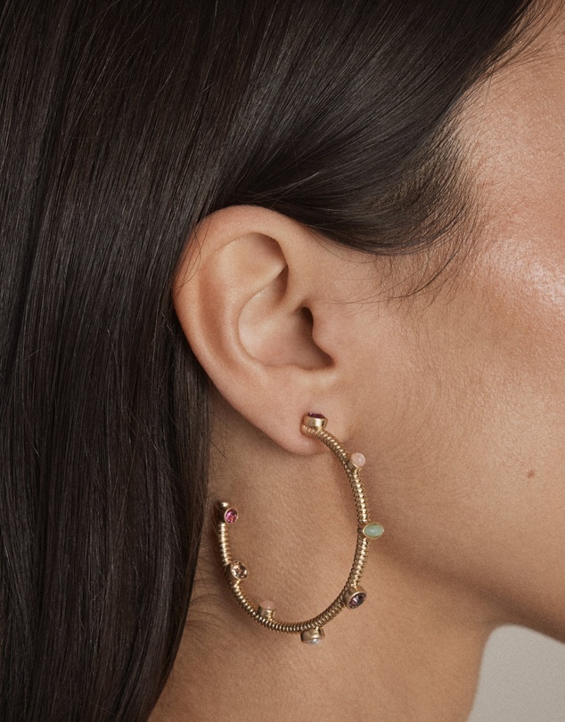 MIMCO - Refina Large Hoop Earrings