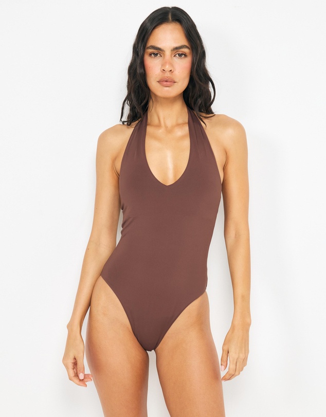 AERE - Luz Halterneck Swimsuit