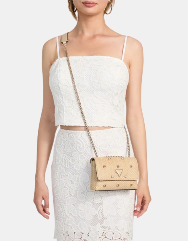 GUESS - Giully II Mini 2 Compartment Convertible Flap Bag