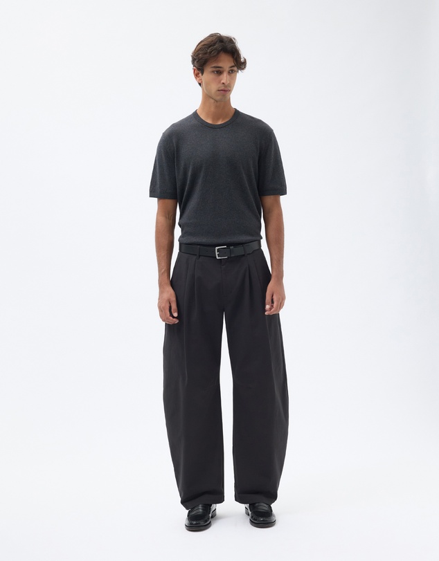 AERE - Pleated Barrel Trousers