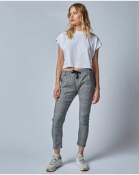 DRICOPER DENIM - Active Mono Check Jeans