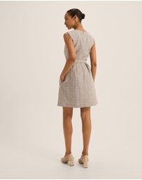 Review - Devon Check Mini Dress