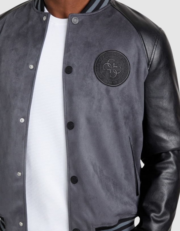 GUESS - Eco Varsity Bomber Jacket