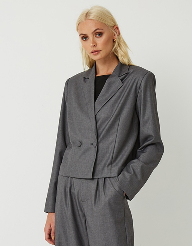 FRIEND of AUDREY - Carter Cropped Blazer