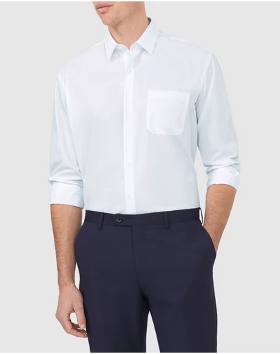 Van Heusen - Solid Poplin Shirt