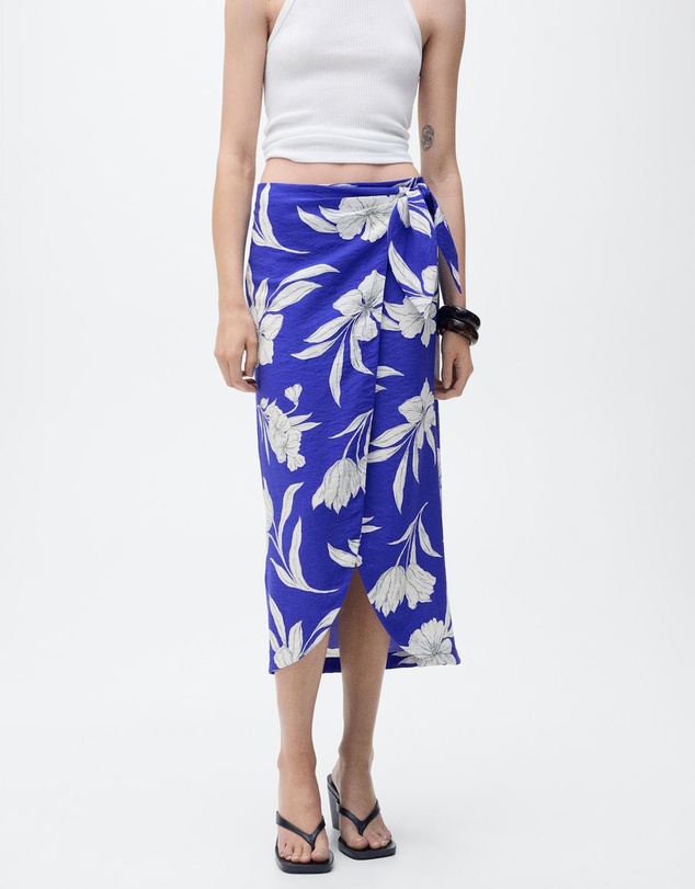 M.N.G - Floral Sarong Skirt