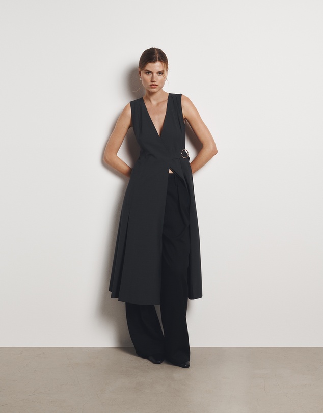 Country Road - Wool Wrap Dress