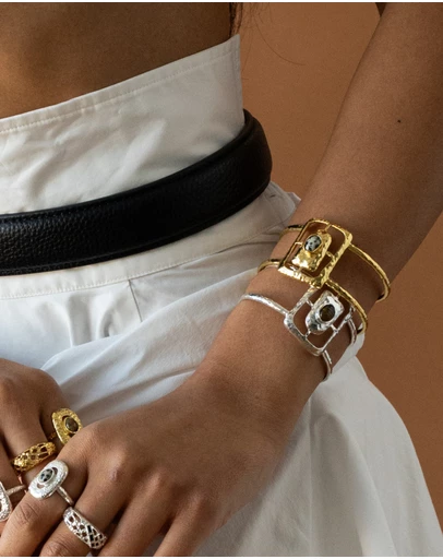 Mountain & Moon - Astrid Cuff